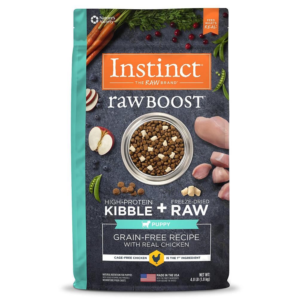 INSTINCT RAW BOOST GRAIN FREE CHICKEN FOR PUPPIES