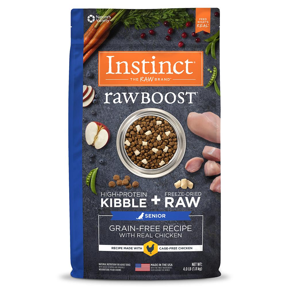 INSTINCT RAW BOOST GRAIN FREE CHICKEN SENIOR
