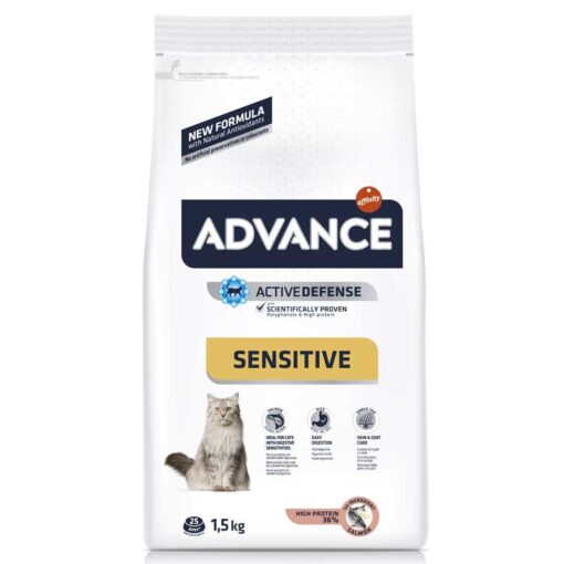 ADVANCE CAT SENSITIVE SALMON 1.5 KG