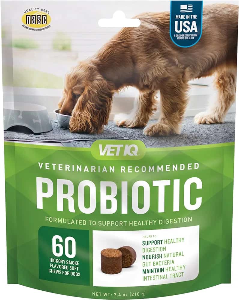 VET IQ PRE &amp; PROBIOTIC 7.4 ONZ 60 SOFT CHEWS