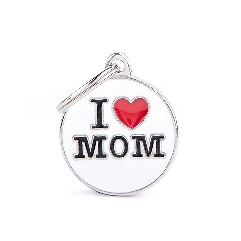 MY FAMILY TAG CHARMS I LOVE MOM