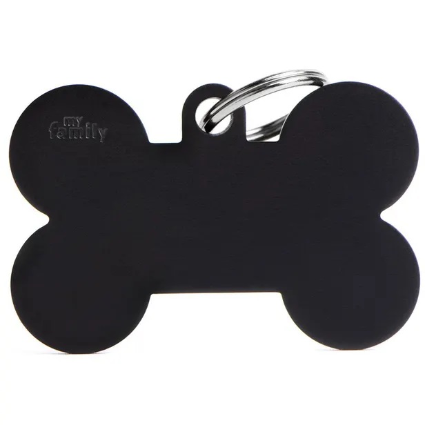 MY FAMILY TAG BIG ALUMINUM BONE