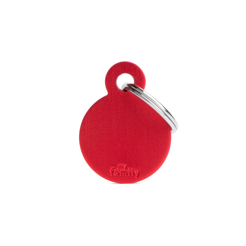 MY FAMILY TAG LARGE ALUMINUM ROUND