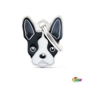 MY FAMILY TAG BOSTON TERRIER