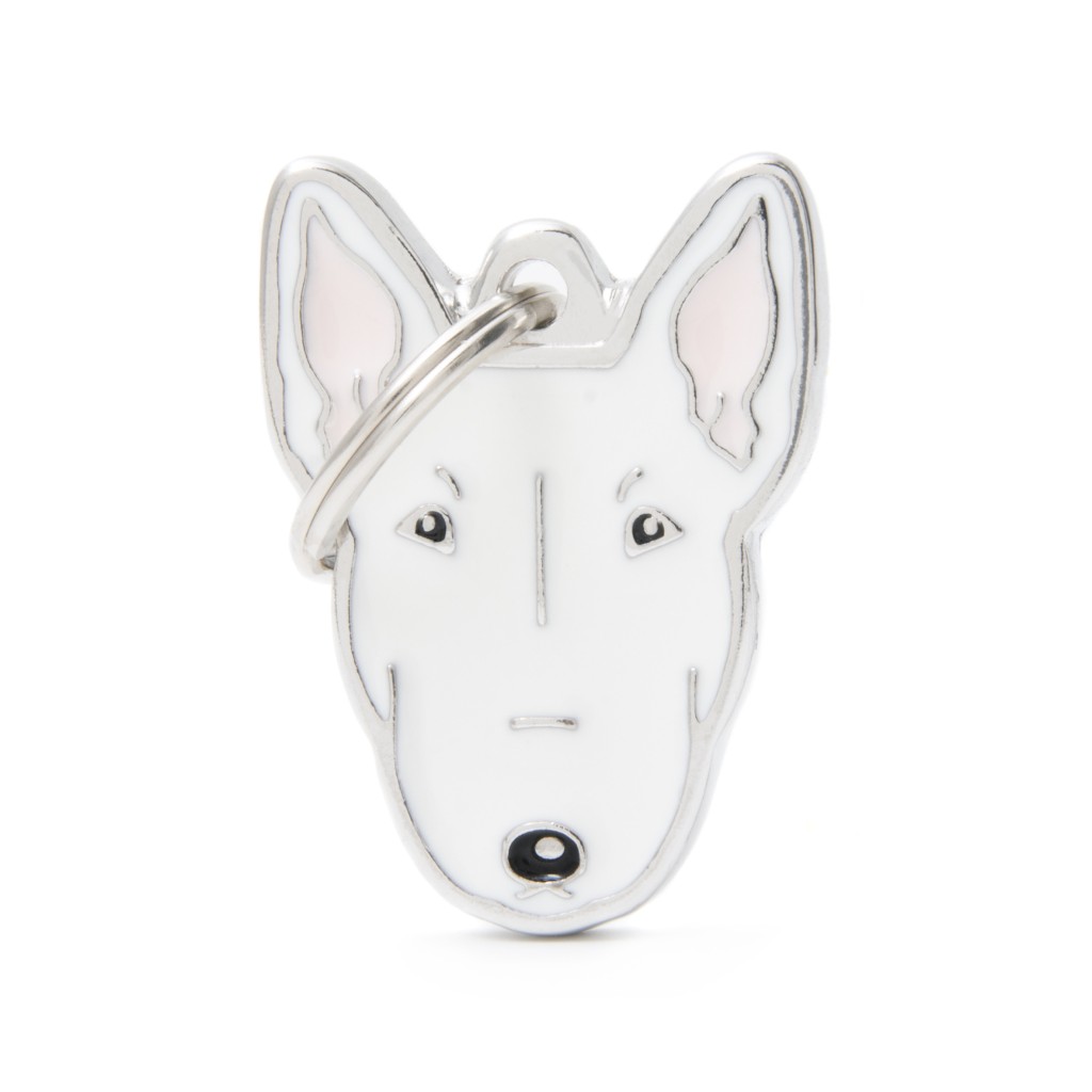 MY FAMILY TAG WHITE BULL TERRIER