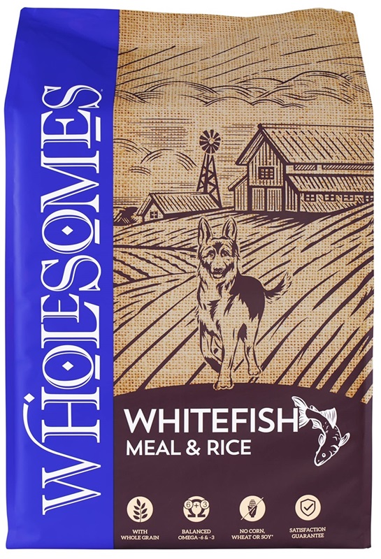 WHOLESOMES WHITE FISH MEAL &amp; RICE 18.14 KG