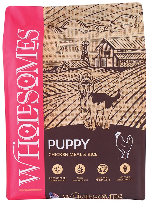 WHOLESOMES CHICKEN MEAL &amp; RICE PUPPY 7.5 KG