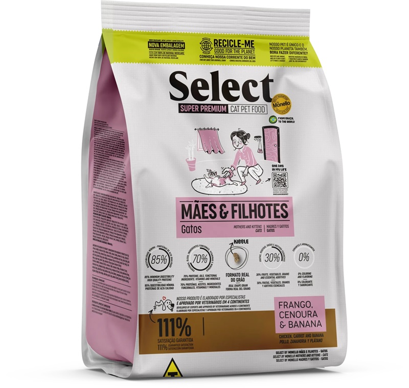 MONELLO SELECT SUPER PREMIUM GATITOS Y MADRES