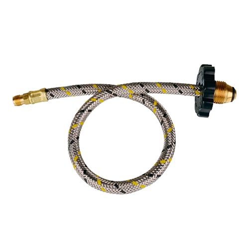 COLILLA FLEXIBLE PARA GAS CON TUERNA MANUAL