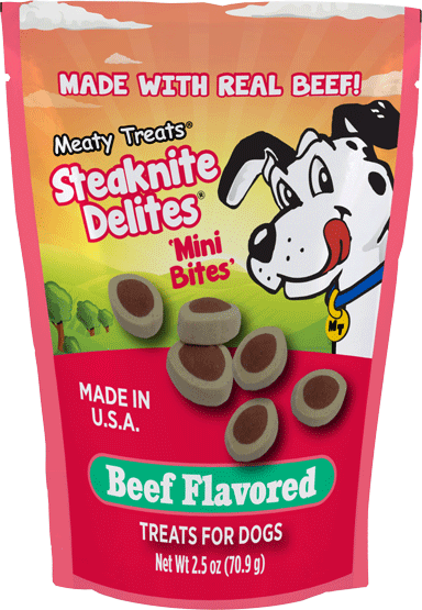 MEATY TREATS STEAK NITE DELITES 2.5OZ