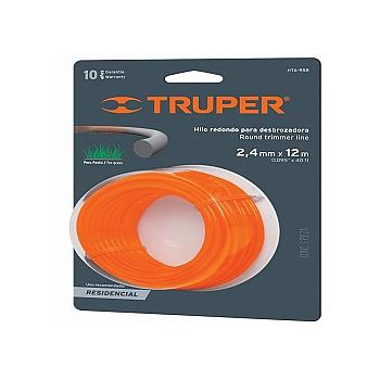 HILO TRUPER PARA CHAPEADORA ROLLITO NARANJA 2.4MM*12M