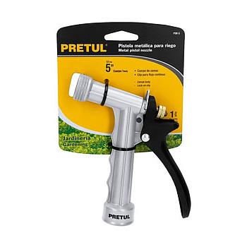 PISTOLA METALICA PARA RIEGO 5" PRETUL