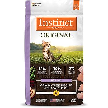 INSTINCT ORIGINAL GRAIN - FREE CHICKEN - KITTEN 4.5LB