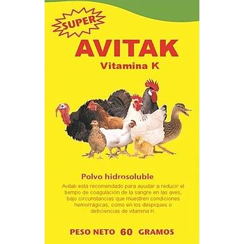 AVITAK VITAMINA K SUPER 60 GRAMOS