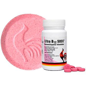 ULTRA B12 5000 50 TABLETAS