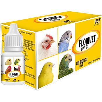 FLOXIVET ANTIBIOTICO PARA AVES GOTERO 10 ML