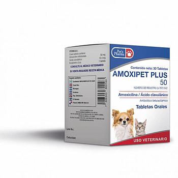 AMOXIPET PLUS 50 MG 1 TABLETA
