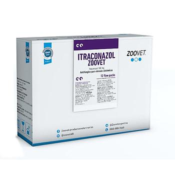 ITRACONAZOL ZOOVET 100 MG BLISTER 10 TABLETAS
