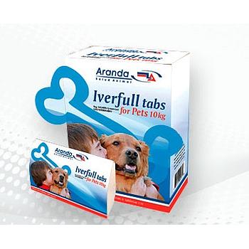 IVERFULL TABLETAS PARA PERRO DE 10 KG
