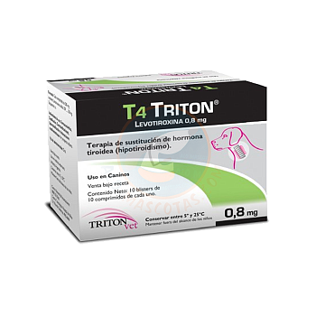 LEVOTIROXINA T4 TRITON (0.8MG) BLISTER