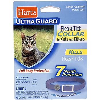 HARTZ COLLAR CONTRA PULGAS ULTRA GUARD PARA GATOS MORADO