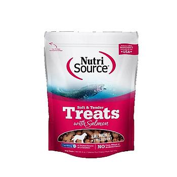 NUTRI SOURCE SOFT & TENDER DOG TREATS-SALMON