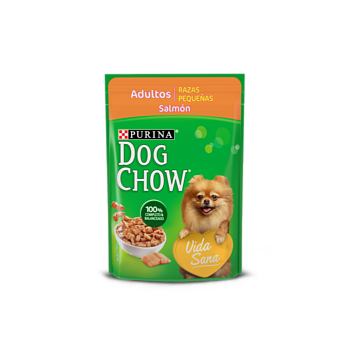 DOG CHOW ALIMENTO HUMEDO SACHET ADULTO SALMON RAZAS PEQUEÑAS