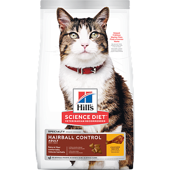 SCIENCE DIET ADULT HAIRBALL CONTROL 3.5 LBS