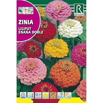 SEMILLA ZINIA ENANA DOBLE ROCALBA 6 GR