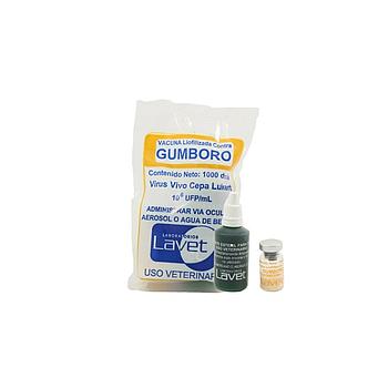 VACUNA GUMBORO 1000 DOSIS (LAVET)