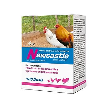 VACUNA NEW CASTLE LA SOTA 100 DOSIS (BIO ZOO)