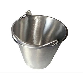 CUBETA DE 6 LTS. ALUMINIO 26 CM