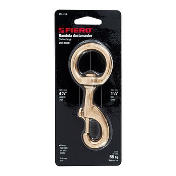 BANDOLA DESTORCEDOR FIERO LATON 4 7/8 1 1/4" 55KG