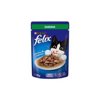 FELIX POUCH SARDINA EN SALSA 85 GR