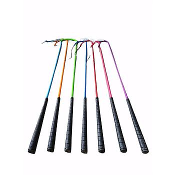 FUSTA/FUETE VALHOMA PARA CABALLO 36" C/6" DE DROP AZUL