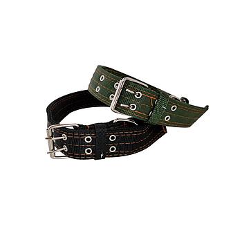 COLLAR PARA PERRO 4 X 71CMS NEGRO Y VERDE LOVE PETS