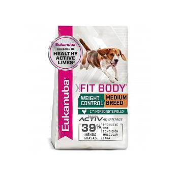 EUKANUBA ADULT FIT BODY MEDIUM BREED