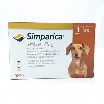 SIMPARICA 1 TABLETA