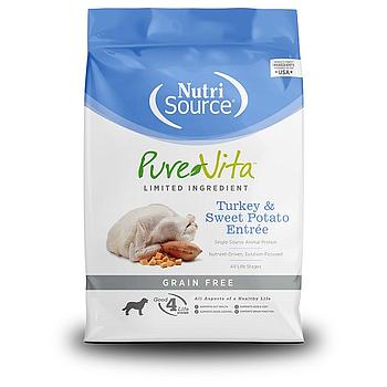 NUTRI SOURCE PURE VITA TURKEY & SWEET POTATO ENTREE