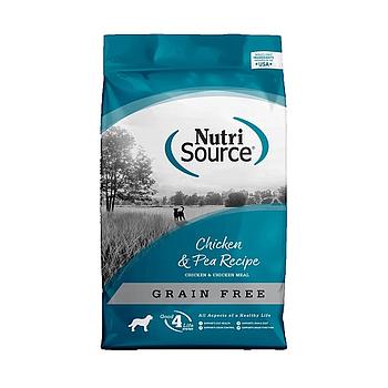 NUTRI SOURCE CHICKEN & PEA GRAIN FREE