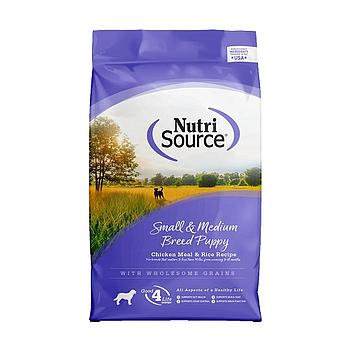 NUTRI SOURCE PUPPY SMALL & MEDIUM BREED CHICKEN & RICE