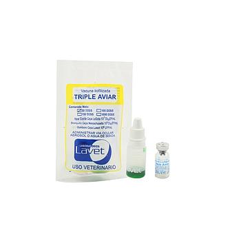 VACUNA TRIPLE AVIAR OCULAR LAVET
