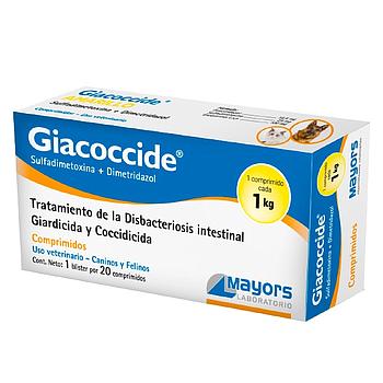 GIACOCCIDE CAJA DE 20 TABS