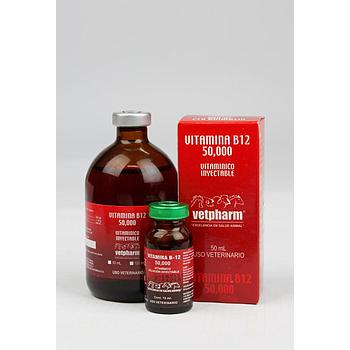 VITAMINA B12 VETPHARM 50,000