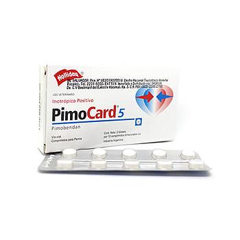 PIMOCARD 5 MG 20 COMPRIMIDOS