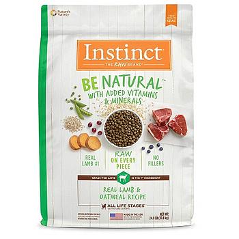 INSTINCT BE NATURAL LAMB & OATMEAL