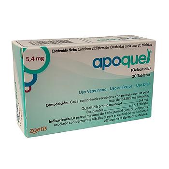 APOQUEL TAB 5.4 MG UNIDAD