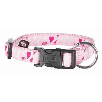 COLLAR MODERN ART TRIXIE ROSADO CORAZONES S-M