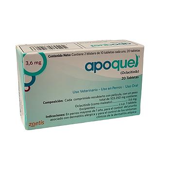 APOQUEL TAB 3.6 MG UNIDAD