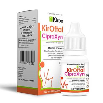 KIROFTAL CIPROXYN X 5 ML